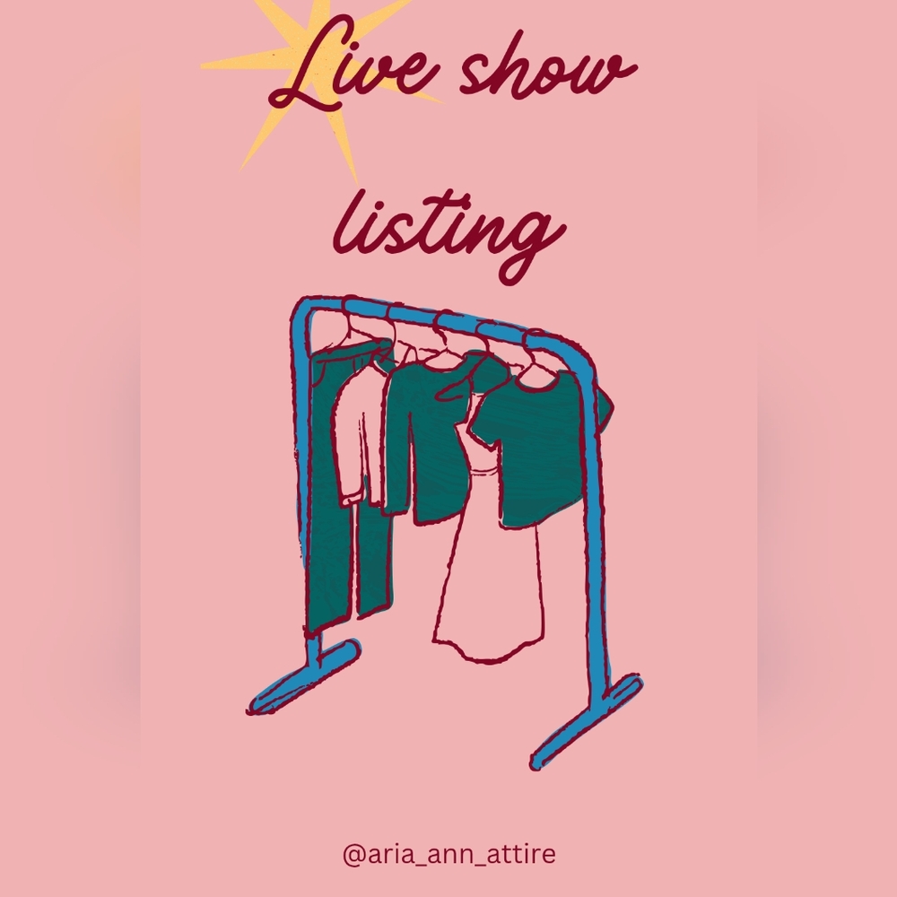 Live Show Item Listing